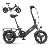 Electric Bike  HillMiles Mile 1 - Motor  250W Battery 36V10.4AH 14 Inch wheels Wheels Mechanical Disc Brake - Black
